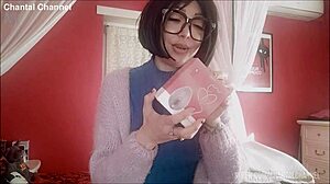 Chantal explores her first time with new sex toy leading to huge squirting orgasm in solo masturbation session