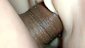 Debut of candy in missionary position with close up creampie slap on big ass toys!