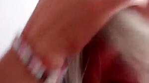 in this scene a mature woman starts with a slow massage leading to intense masturbation and paja y chupada