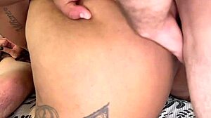 BBW Wife Films Threesome on Cell Phone for Cuckold Husband to Watch Later