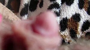 Big Clit Pulsing In Intense Orgasm Closeup View