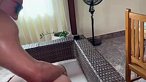 Casada caught giving anal to husband's friends brazilian action