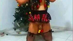 my wife tied up and humiliated as a bound bdsm prostitute this christmas... oh man