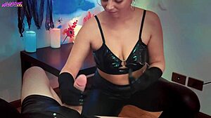 Hot Wife Delivers Amateur Handjob Cumshot Compilation Part 2 with Daily Cock Jerking Sessions