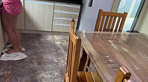 Casada caught giving anal to husband's friends brazilian action