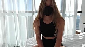 Love Triangle Turns into Wild Threesome with Skinny Blonde