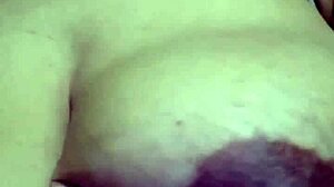 Asian Old Woman Displays Her Big Boobs in Bold Scene