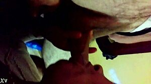 suggestive oral climax in her mouth