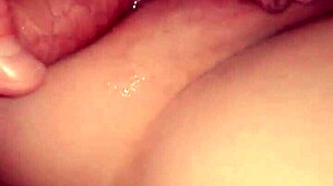 Late night ass-to-mouth homemade wife sextape cum swallow