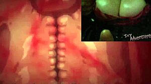 Hey, check out these part-time coworkers as busty girls in cosplay action