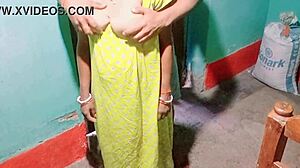 Hey, bhabhi caught her stepbrother while he was she
