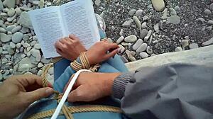 Sofi Bond Against the Sea Reading Book in POV