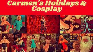 Can This Granny Vampyra Handle Finger Fucking And Pussy Licking From Her Familiar Until She Reaches Explosive Orgasm In Cosplay?