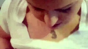 Kandy kane bbw blowjob deepthroat homemade fat wife action!