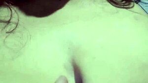 Asian Old Woman Displays Her Big Boobs in Bold Scene