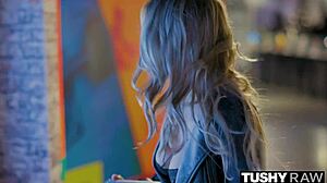 Tushyraw Riley Steele Takes Intense Anal Pounding with Creampie!