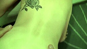 Summer prepares for her new job by riding in cowgirl and missionary, bending over for doggystyle, giving blowjobs, getting spanked, kissed, and licked in cunilingus with cumshots and facials on her curvy brunette body with saggy tits and tattoos.