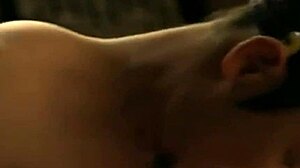 Korean Concubine In Softcore Bdsm Kissing With Big Tits