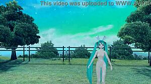 Hatsune Miku From Y To Y Project Diva Nude Mod Full Nude Bunny Costume