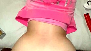 Big ass latina wife spreads shaved pussy in pov! She squirts wet as prostitute in hairless action!