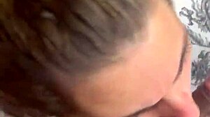 Doble Cum And Puke Slut Sucking Cock With Deepthroat Blonde Blowjob Cum In Mouth Girlfriend Spitting Sloppy Action