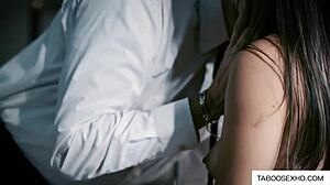 Why Does Old Man Crave Fucking Religious Teen's Big Tits?