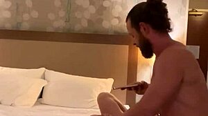 Petite redhead babe enjoys hot spontaneous hotel encounter with stranger in part 3