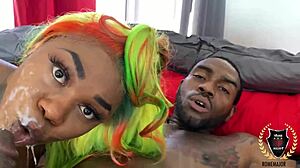 MrsFeedMe Big Ass Milf Fucks Rome Major with Cowgirl Riding and Blowjob