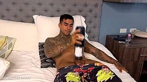 My stepmother leaves a gift for my step father and i end up fucking her big ass hard!