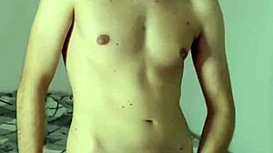 i'm masturbating solo on webcam cumming hard with my face shown in bedroom