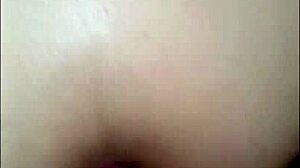 brunette hints at intense anal session with guy in feminine clothes her moans make cumming inevitable.