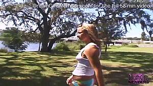 Iowa Coeds Streaking Nude on Florida Vacation