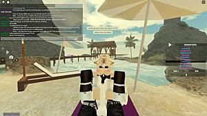 Hey, check this Roblox porn with blonde blowjob and wet ass shaking!