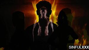 come play with us in sensual threesome? lovita fate antonia sainz liam salvatore share cowgirl blowjob pussy licking for sinfulxxx