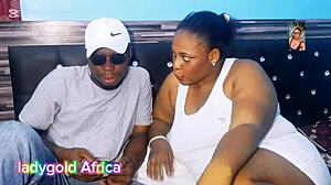 Honryblack Bbw Rides Cowgirl On Landlord Step Son Dick In Bed