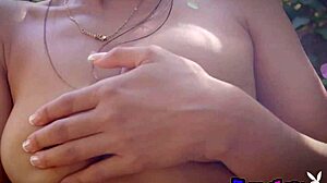 Petite Asian Milf Jada Kai Poses Nude And Shows Her Exotic Cunt By The Pool