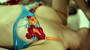 French Amateur Leather Pants Satin Lingerie Blowjob Rimming Anal Plug Closeups