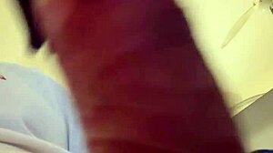 Workout exercises for my big cock in homemade session with handjob