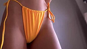 Want to fuck your hot neighbor outdoors? she asks during blonde blowjob and doggy style creampie