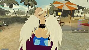 Hey, check this Roblox porn with blonde blowjob and wet ass shaking!