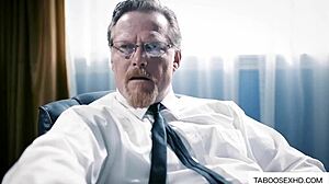 Why Does Old Man Crave Fucking Religious Teen's Big Tits?