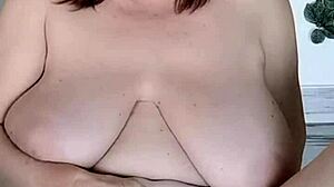 dance granny mariaolds lilac serenade and shaved pussy play with lingerie