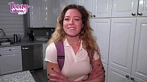 River Lynn Learns Pleasure From Older Stepdad