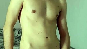 i'm masturbating solo on webcam cumming hard with my face shown in bedroom