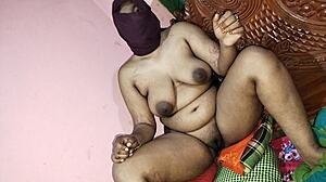 Stepmom playing truth and dare with stepson when both are boring at home clear hindi audio! Huge natural tits get wild in homemade action!