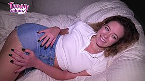 River Lynn Learns Pleasure From Older Stepdad