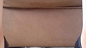 hidden camera catches my nympho spanish stepsister with pink pussy in miniskirt outdoors 😏