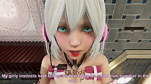 Honey Select 2 OC rides in cowgirl and missionary with blowjobs and kissing