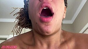 i couldn't resist the brazilian masseur and sat on top during our interracial session