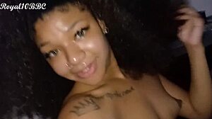 we're getting nasty with staar and her homegirl in this homemade big black cock threesome